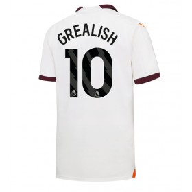 Herren Fußballbekleidung Manchester City Jack Grealish #10 Auswärtstrikot 2023-24 Kurzarm